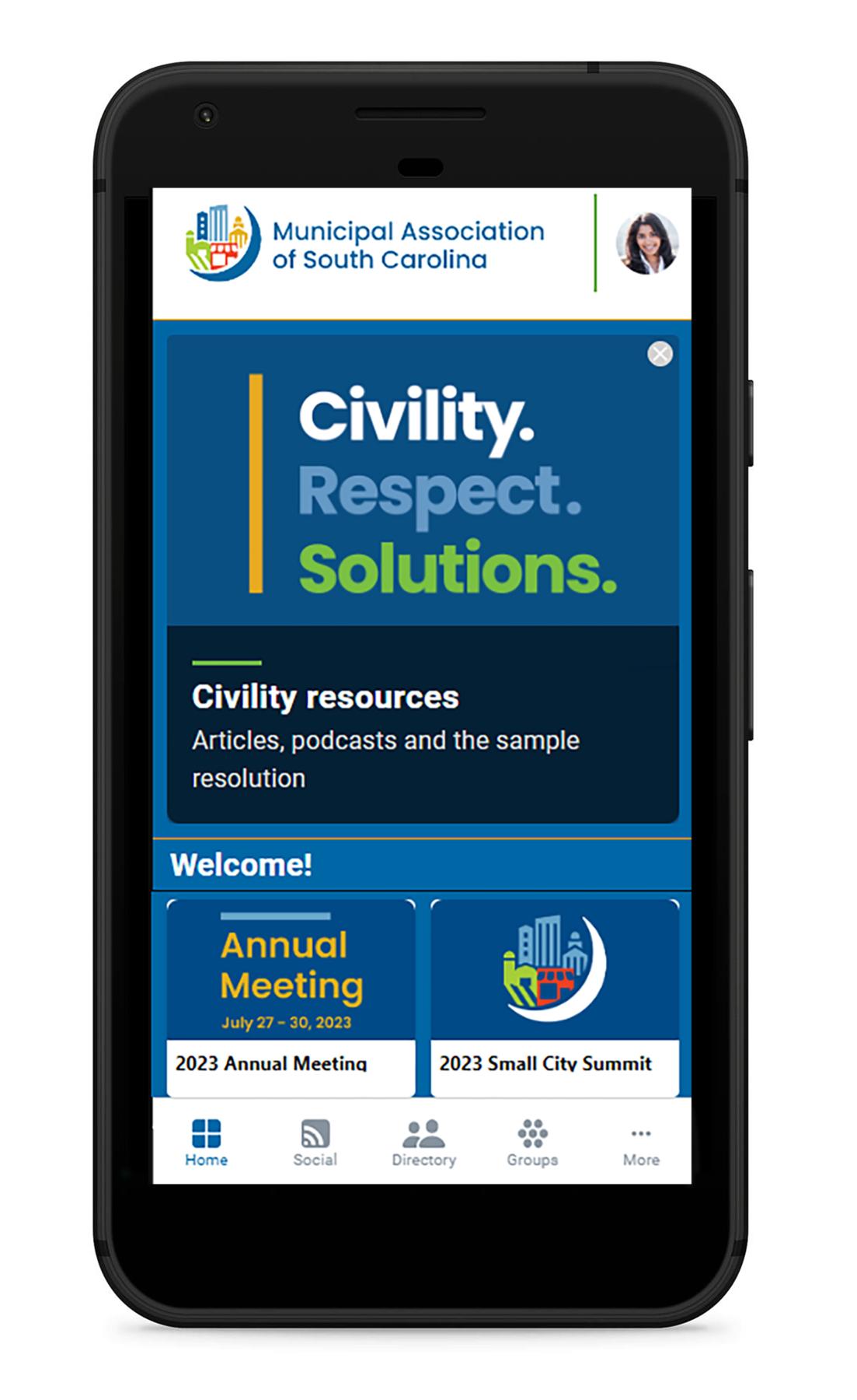 Municipal Association app