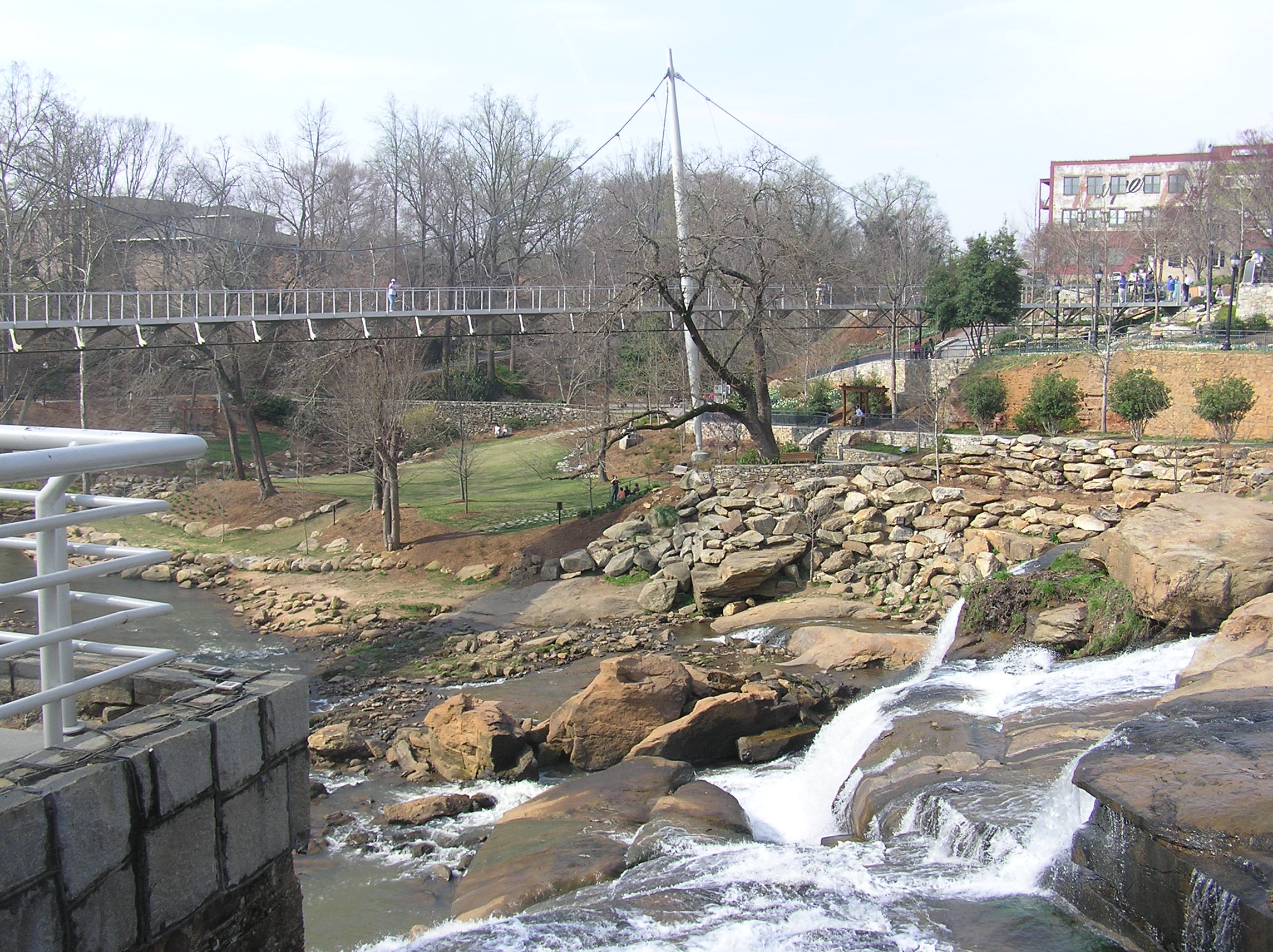 Falls Park on the Reedy River, Greenville, SC