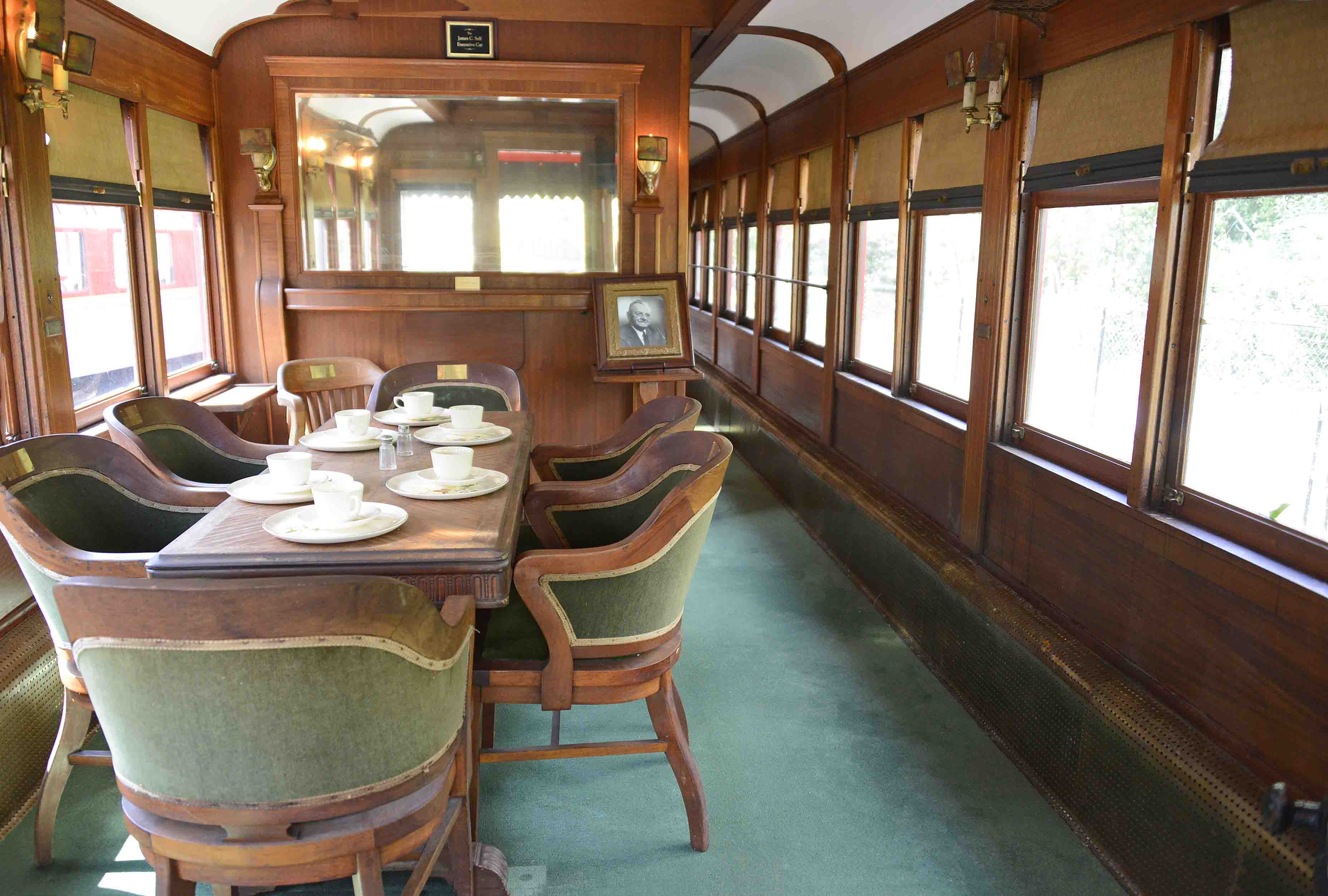 Greenwood Historic Railroad Center "Carolina" executive car