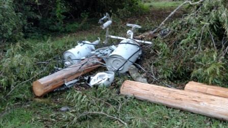 Storm damage in Bennettsville