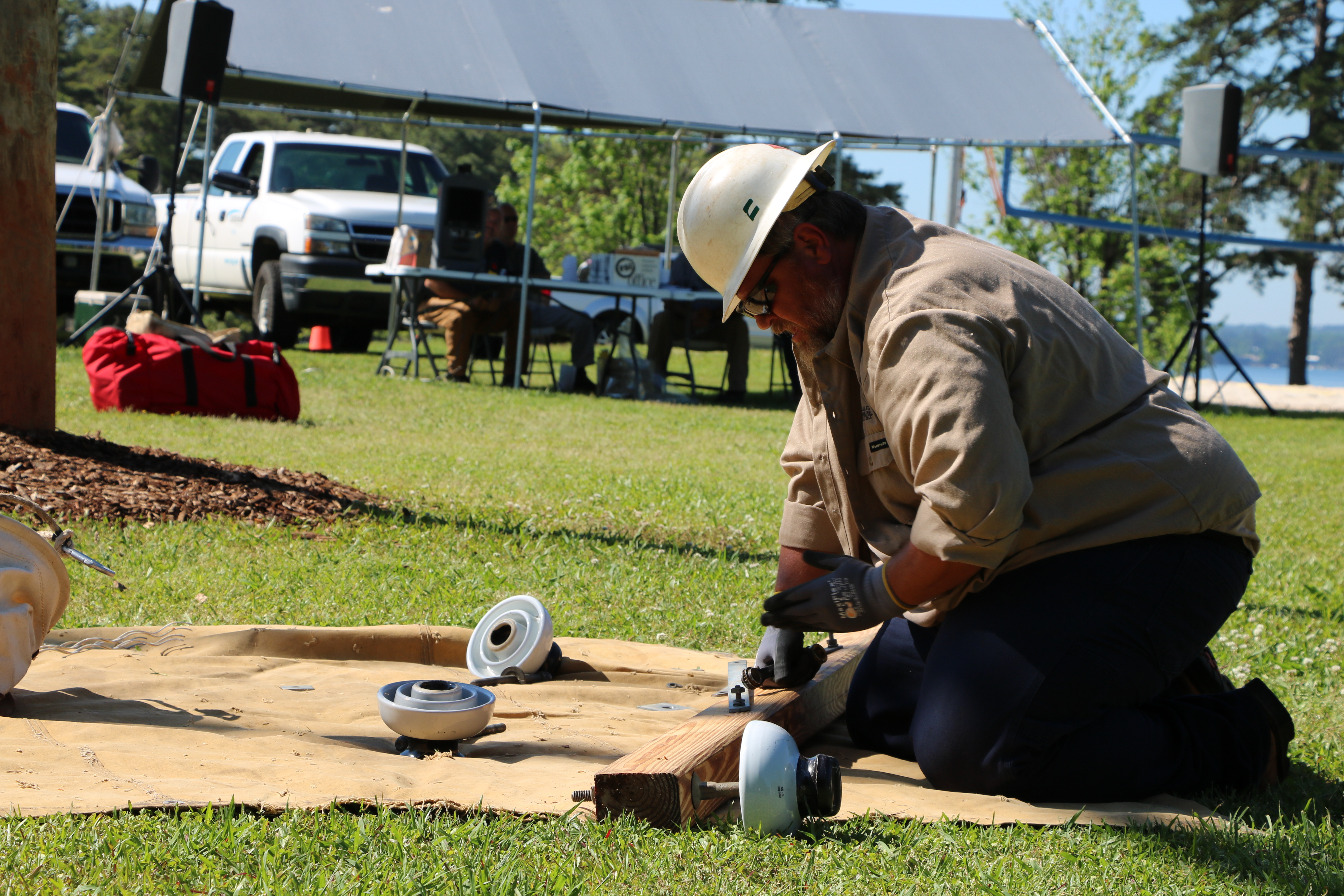 SC Association of Municipal Power Systems linemen competition