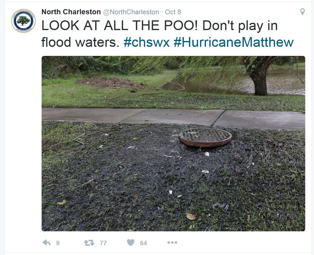 City of North Charleston Twitter screenshot