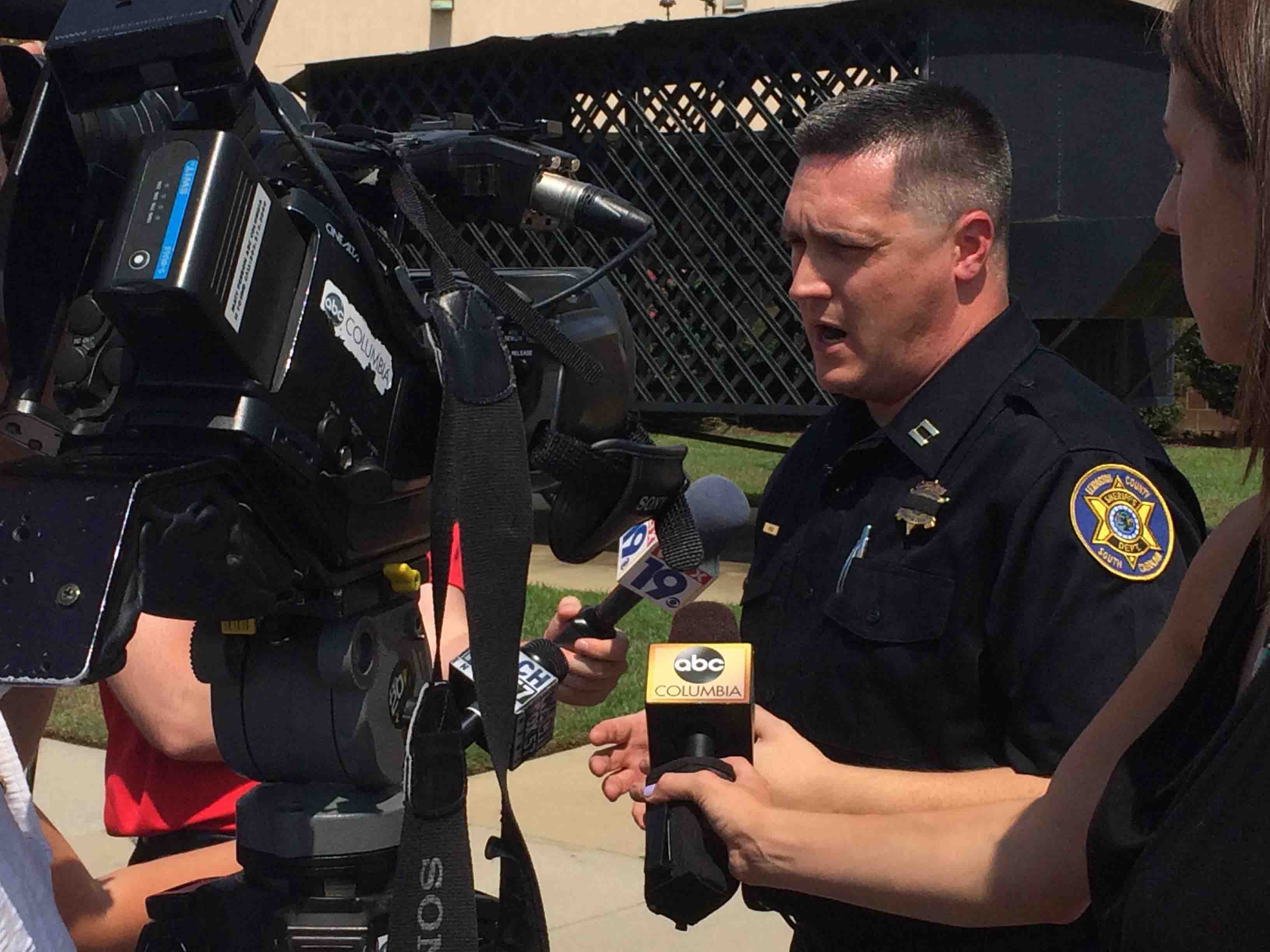 Capt. Adam Myrick, public information officer for the Lexington County Sheriff’s Department