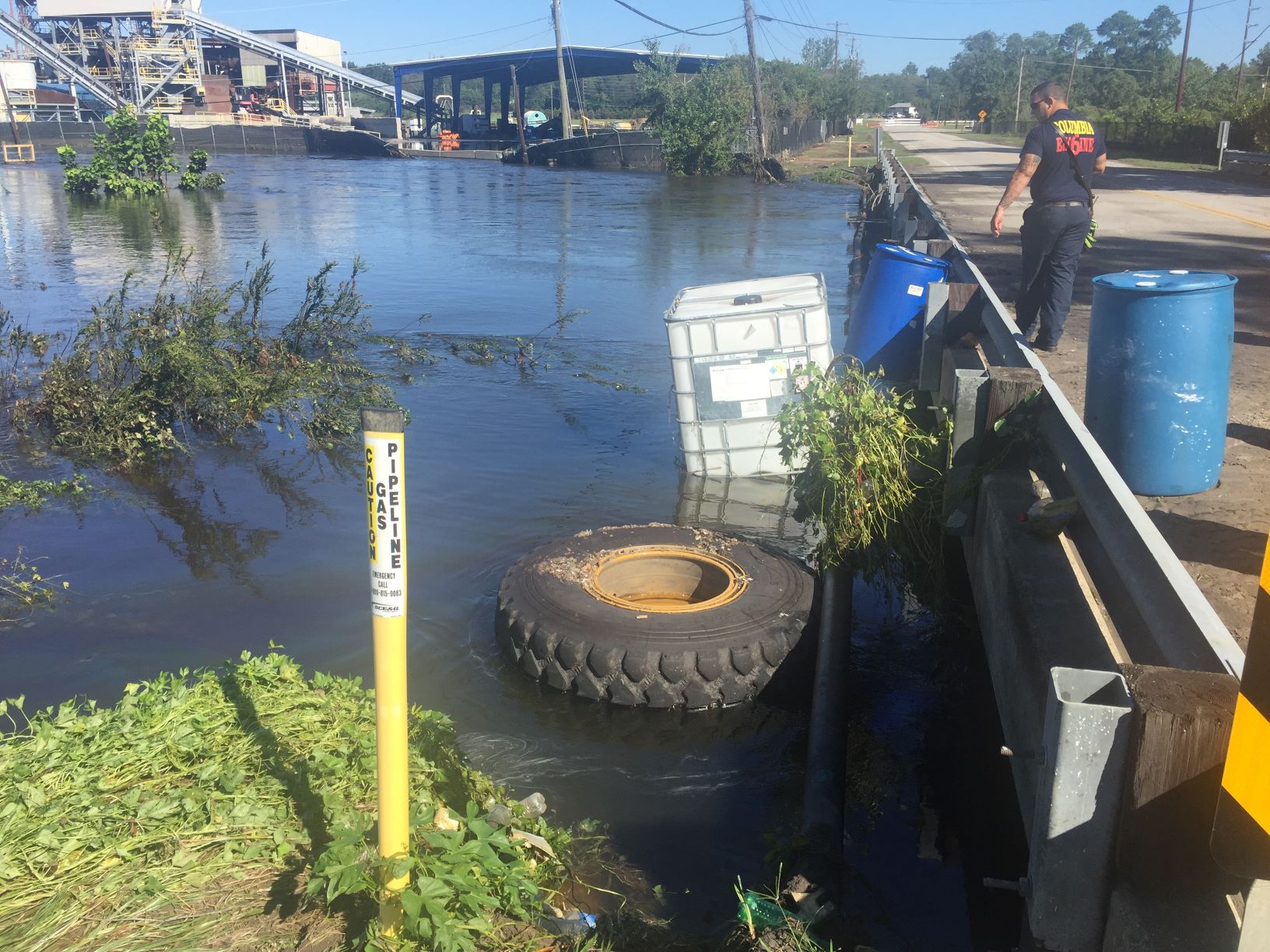 City of Columbia Fire Department assisting the City of Hartsville after Hurricane Florence