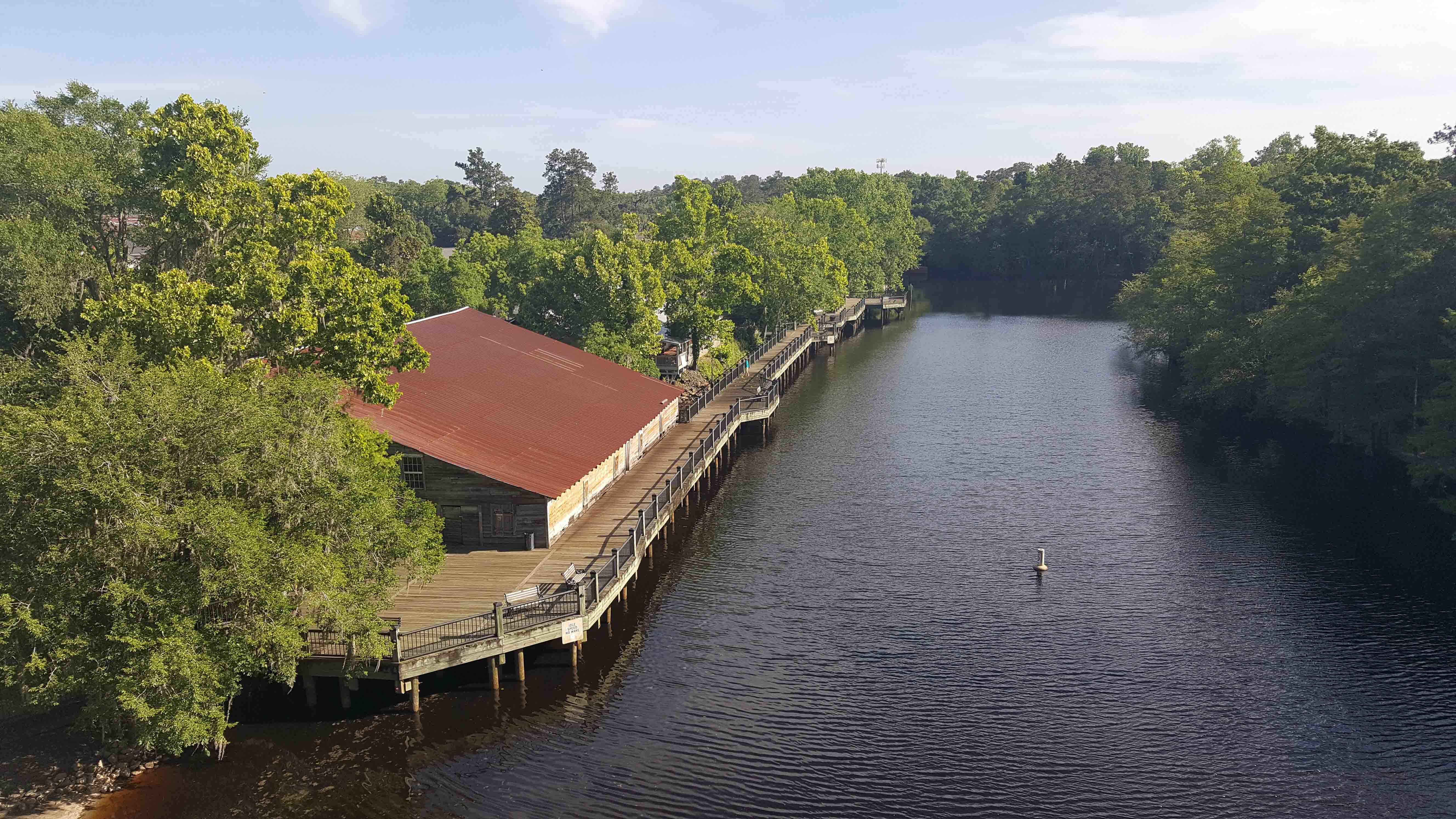 City of Conway's riverwalk