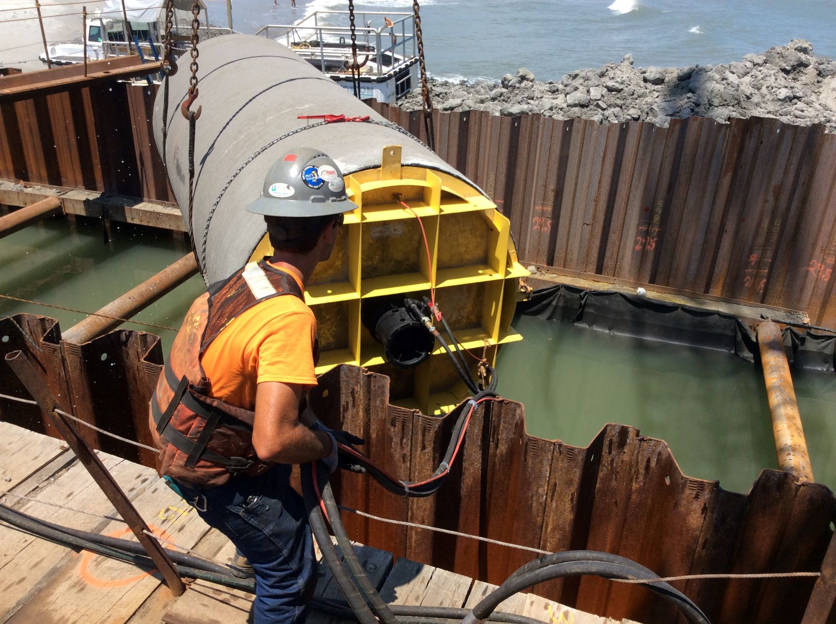 Myrtle Beach built the 4th Avenue North Ocean Outfall project to maintain high water quality while reducing beach erosion