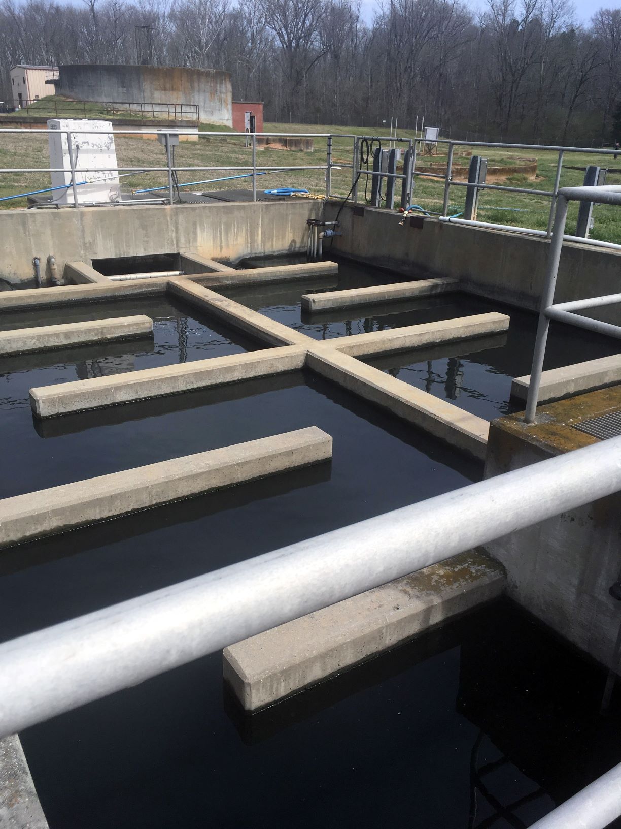 Abbeville's wastewater treatment plant