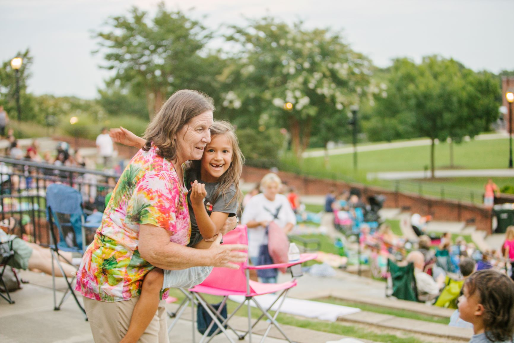 Moonlight Movies series in the Greer City Park Amphitheater