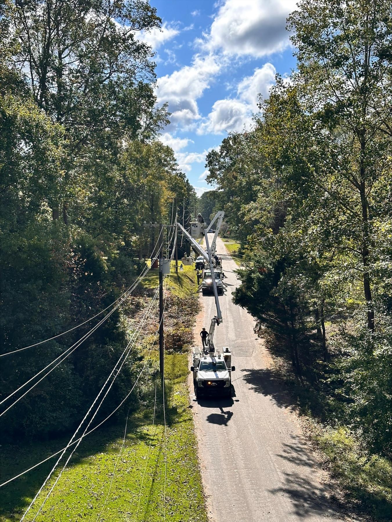 Mutual Aid Helped Restore Power After Hurricane Helene
