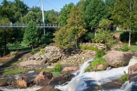 Falls Park, City of Greenville