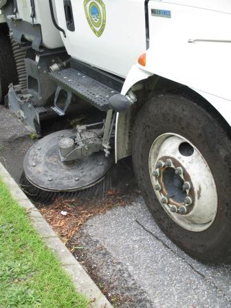 City of Florence street sweeper